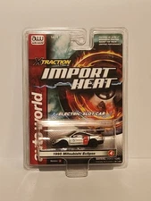 1995 Mitsubishi Eclipse Silver Import Heat HO Slot Auto World Xtraction NIP (6D)