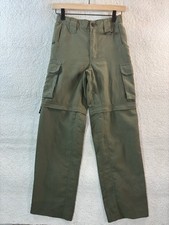 Boy Scouts Of America Switchback Pants Convertible Cargo Youth Medium Green Boys