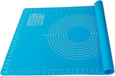 1.5mm Dicke 65x45cm Groß Backmatte Silikon Doppelte Dicke Silikonmatte Baking Ma