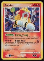 Entei 4/132 Secret Wonders Holo Rare