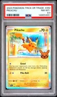 2023 POKEMON TRICK OR TRADE #062 PIKACHU PSA 8.5