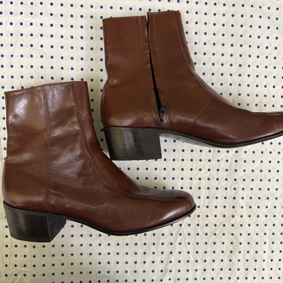 Excelentes Botas Florsheim Marrón Claro Avellana Cuarto Forro 8.5 D Foto 4 de 4