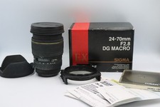 Sigma 24-70mm f2.8 DG Macro - Canon Fit | VGC - Boxed with Extras