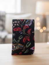 Vera Bradley VENETIAN PAISLEY Double Eyeglass Case NWT Quilted Cotton Glasses