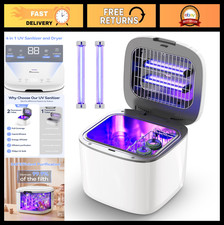 4-in-1 UV Cleaning Box, Touch Control Sterilizer for Baby Toys, Keys & More