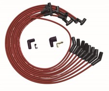 Moroso For Bbc Under Header 135 Plug Boots Hei Ultra Spark Plug Wire Set - Red