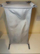 Tiny Treasures Doll Travel Cot Play Pen Grey Used Good Condition