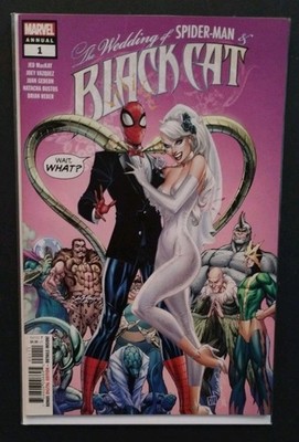 The Wedding of Spider-Man & Black Cat Annual #1  Marvel Comics Scott Campbell