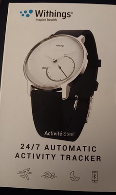 Withings watch activite steel 24 7 automatic tracker