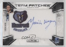 2010 Panini Rookies & Stars Rookie Team /455 Greivis Vasquez #146 Patch Auto 1x9