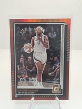 2025 Panini Donruss WNBA - Jackie Young #60 Red Holo /299 Aces