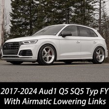 FOR Audi Q5 SQ5 17-24 Quattro Adjustable Air Ride Suspension Lowering Links Kit