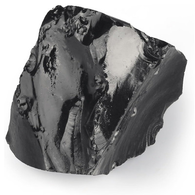 Obsidian Kristalle Schwarzer Stein 4,5-5,5cm Xiannvxi Rohstein Naturstein Reiki