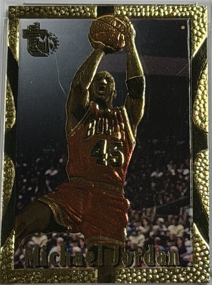 1994-95 Topps Embossed - Michael Jordan #121 Golden Idol for sale