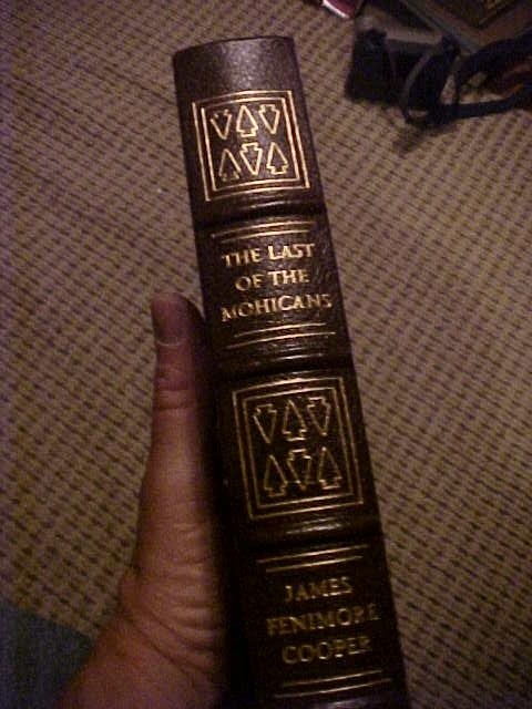LAST OF THE MOHICANS by  JAMES FENIMORE COOPER  (1979 EASTON PRESS LEATHER