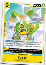Edison OP13-102 Awakening of the New Era Common NM One Piece TCG