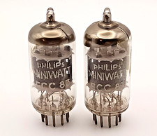Ventilpaar ECC83 - 12AX7 PHILIPS MINIWATT - GETESTET🇮🇹