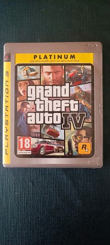 Grand Theft Auto IV - Platinum Sony PlayStation 3 Français  - Photo 1/3