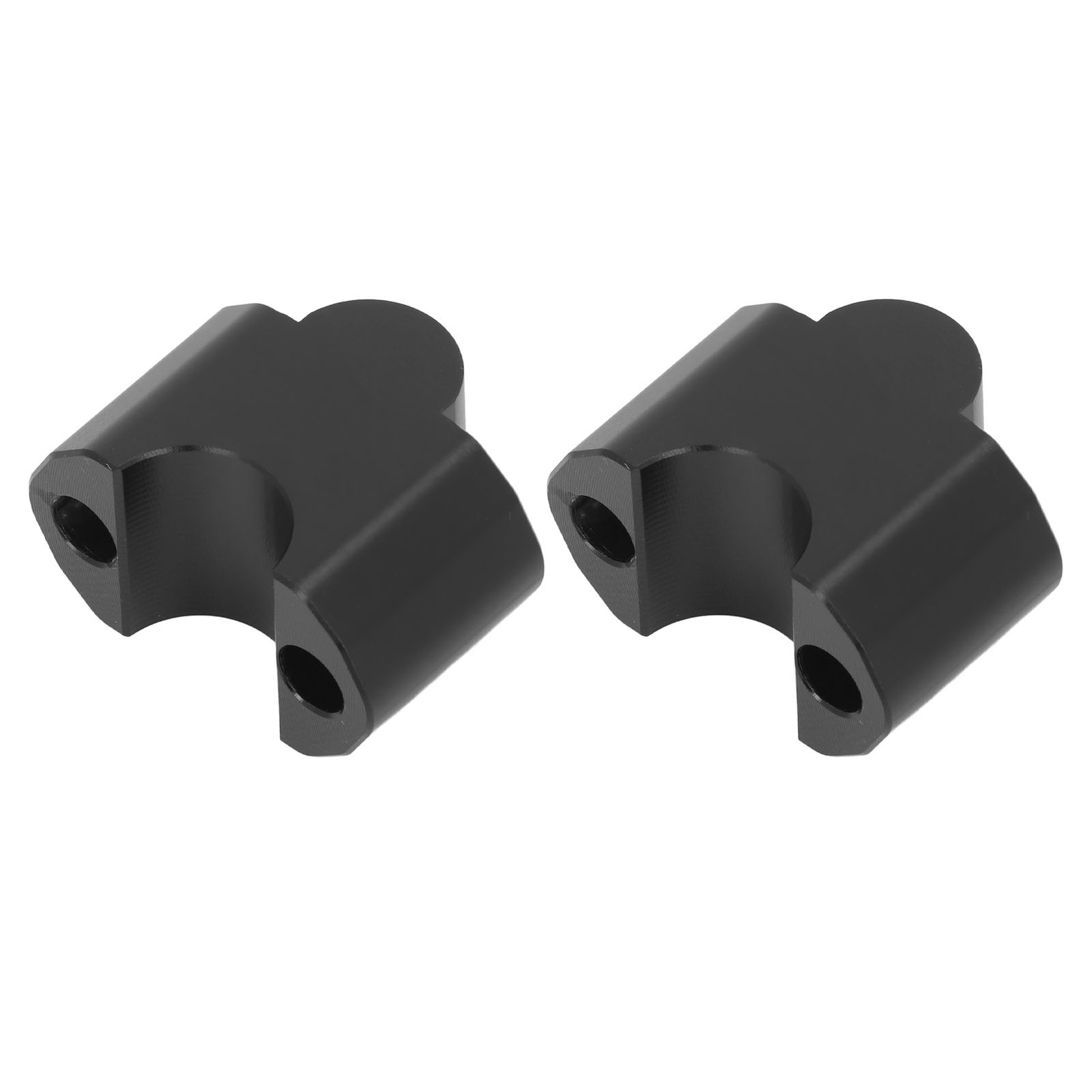 7/8in Motorcycle Handlebar Riser Aluminium Alloy Handle Bar Mount Clamp Riser