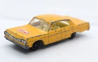 Lesney Matchbox Yellow Chevy Impala Taxi No 20 England 1/64 Vintage Diecast