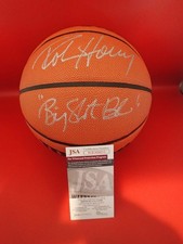 Robert Horry Signed Wilson Basketball W/ BIG SHOT BOB JSA WB308852