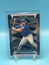 2020 Panini Chronicles - Obsidian Pete Alonso #55 Electric Etch Purple /99 18/99