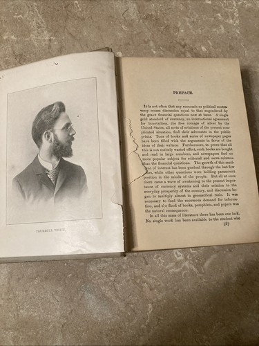 "Silber und Gold - auf beiden Seiten des Schildes" - Vintage Buch, 1895 ohne Titel Pg - Bild 8 von 13