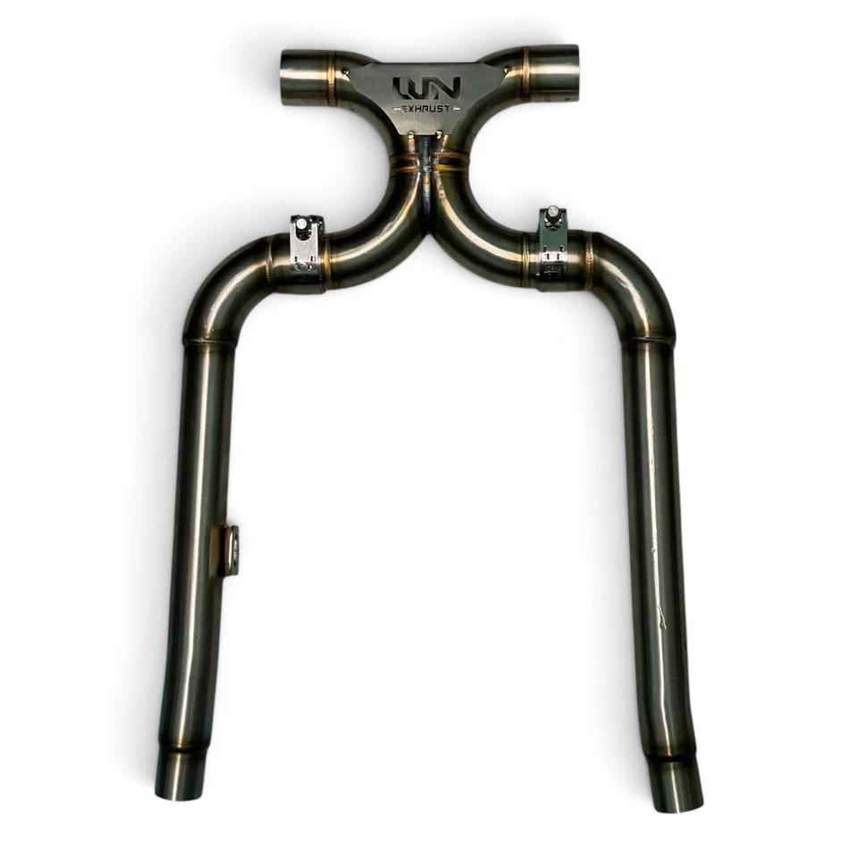 X Pipe échappement Mid Link pour Triumph Bonneville T100 T120 2021-2026 Euro 5 - Photo 2/4