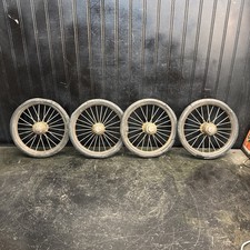 Set of 4 Vintage Buggy/Stroller 10 Wire Spoke...