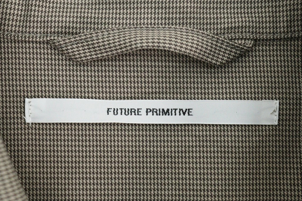 FUTURE PRIMITIVE Houndstooth Zip Jacket Cotton Be… - image 9