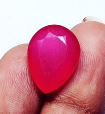 Natural Red Beryl Pear Cut Certified Loose Gemstone 9.50 Ct With Free Gift