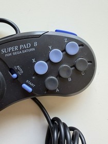 Super Pad 8 Sega Saturn Third Party Controller Tested & Working