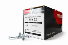 TIMco 3.5 x 32mm Drywall Screws Metal Stud Self Drilling Pozi PH2 Bugle Head