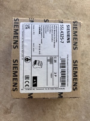 Siemens 5SY6325-7 C25 3P Leitungsschutzschalter 25A