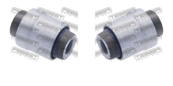 2X Febest Querlenkerlager Hinten Links Rechts FüR Nissan Patrol VI Y62-image
