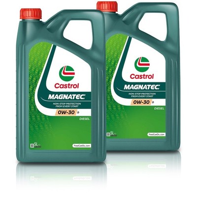 10 L LITER CASTROL MAGNATEC STOP-START 0W-30 D MOTOR-ÖL MOTOREN-ÖL 50047698