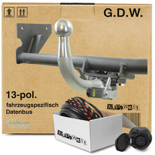 AHK abnehmbar für Audi A5 Limousine Typ FU2 07.2024-jetzt +ESatz 13poliger NEU