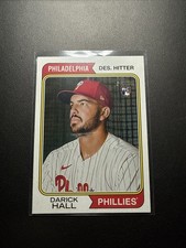 2023 Topps Heritage #140 Darick Hall RC Rookie Baseball Card Phillies