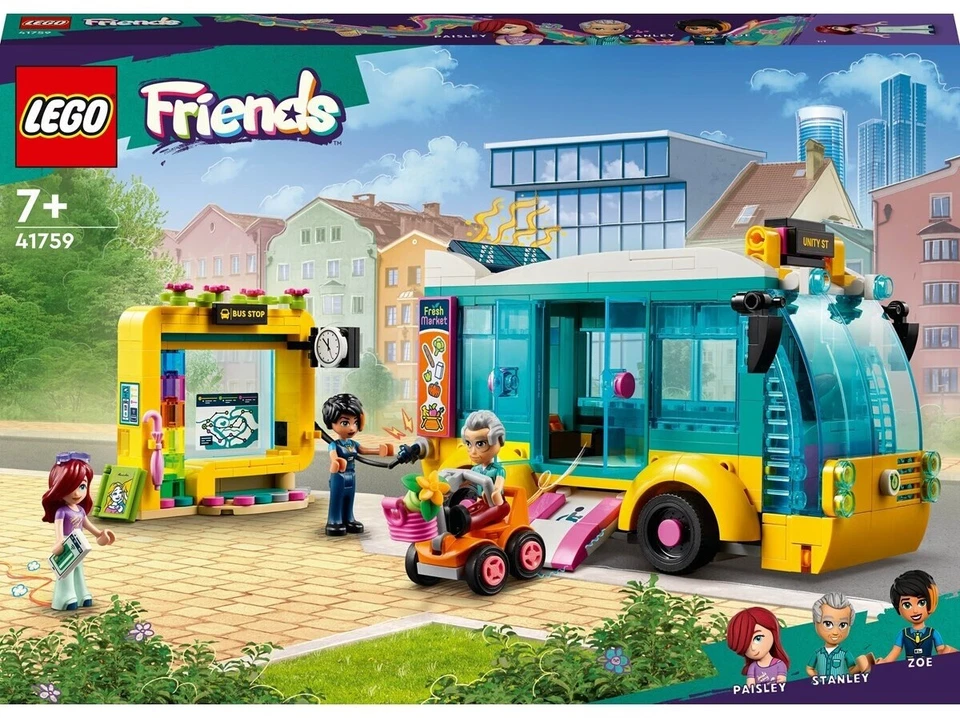 LEGO 41759 Friends - Le bus de Heartlake City - Neuf, scellé - Photo 2/4