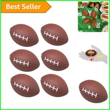 Fun 12 Count Foam Mini Footballs - Game Day Party Supplies  Stress Relief