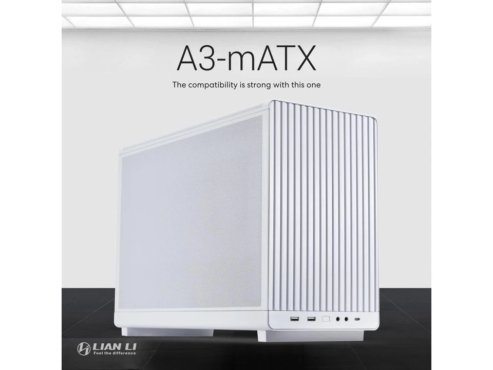 Estuche para computadora LIAN LI A3-mATX blanco SPCC M-ATX / ITX ------ A3-mATX-W Foto 2 de 4