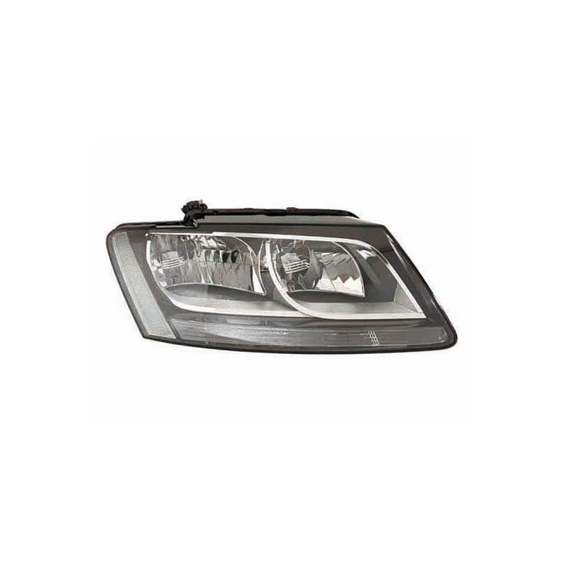 Phare droit H7/H7 Audi Q5 fond noir pour rouler en toute sécurité sous la pluie