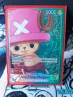 Bandai Tony Tony.Chopper OP08-001 Parallel Foil Leader Two Legends 5000 One Pie…