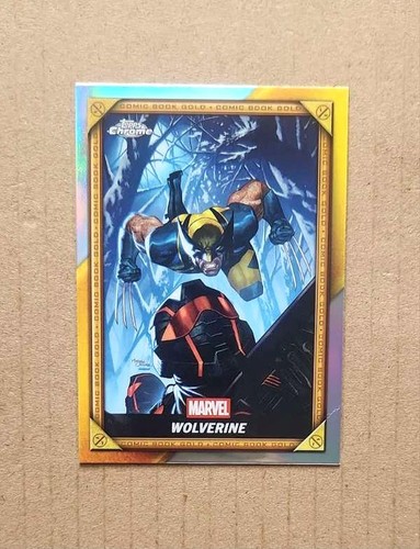 WOLVERINE Comic Book Gold #3 2025 Topps Chrome Marvel Deadpool