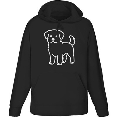 Hoodie / Kapuzenpullover ''Dog Line Art'' für Erwachsene (HO059858)