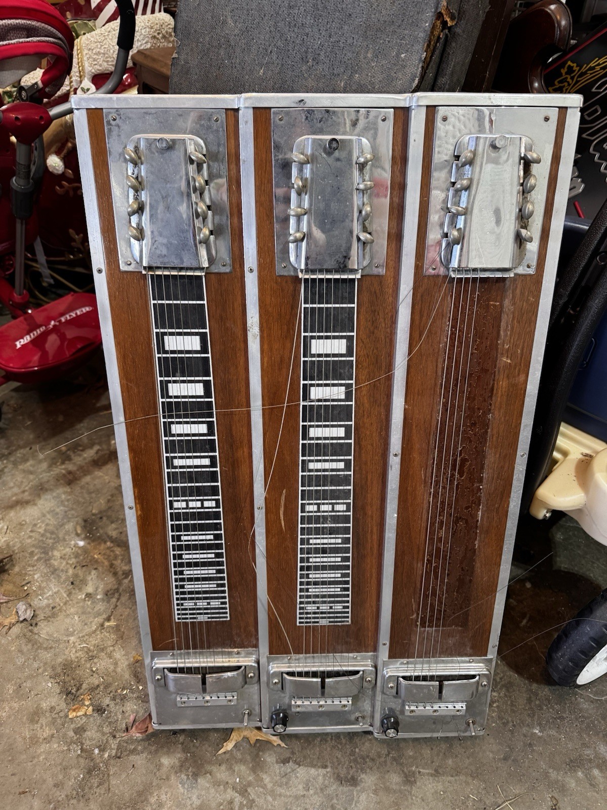 1950s Rickenbacker Triple Neck Console Untested