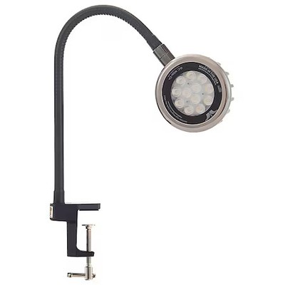 O.C. White Co Led-Cd18-30-120V Spot Light, Gooseneck, 18 W, Black
