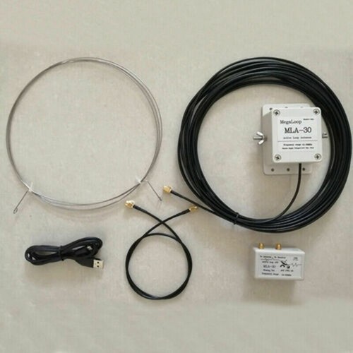 New MLA-30+ Loop Antenna Ring Receiver 0.5MHz-30MHz Directional Magnetic - Afbeelding 3 van 12