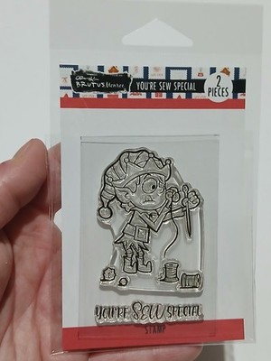 You're Sew Special Adorable Little Brutus Monroe Elf Photopolymer Stempel