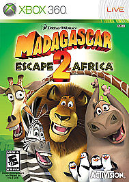 Madagascar 2 Escape África Xbox 360 original em mídia física